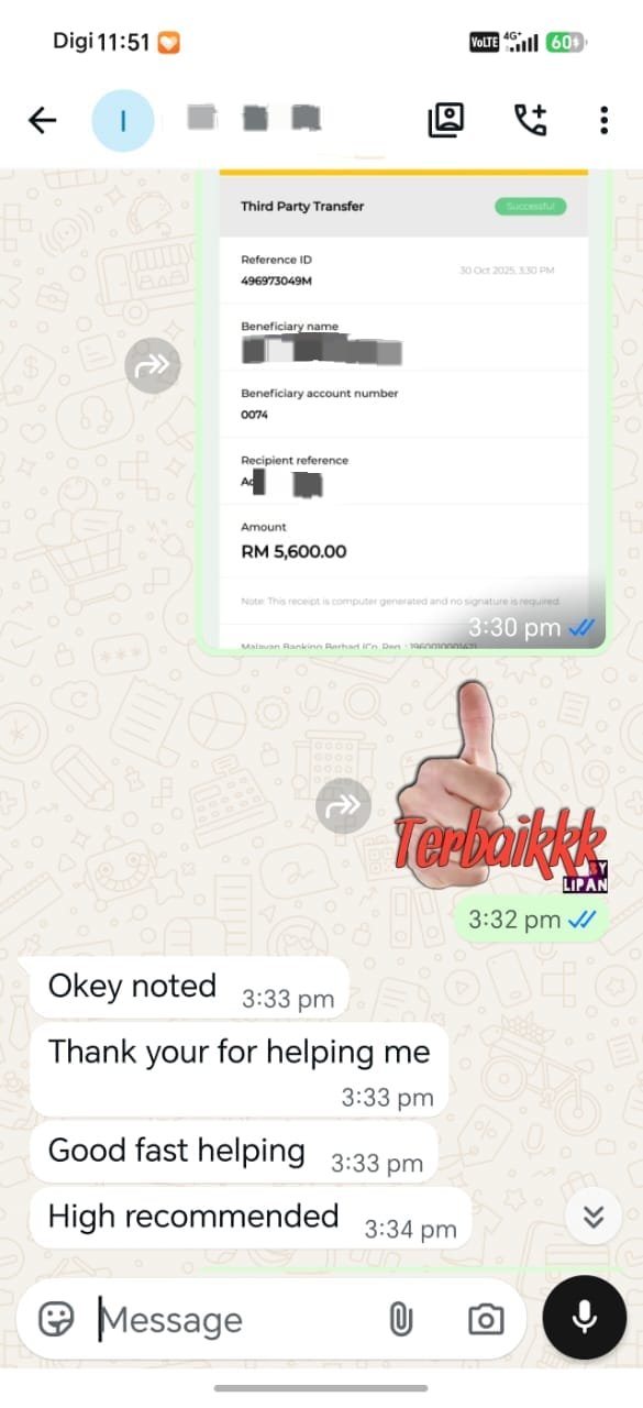 Customer approval conversation
